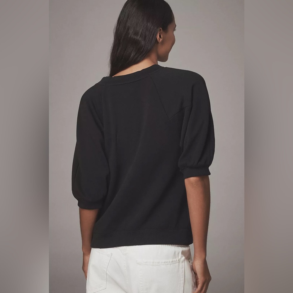 Anthropologie By Anthropologie Tufted Duck Sweatshirt - Picture 3 of 7